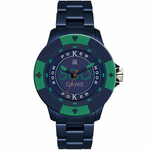 Orologio Unisex Light Time POKER (Ø 48 mm)