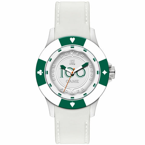 Unisex Watch Light Time POKER (Ø 41 mm)