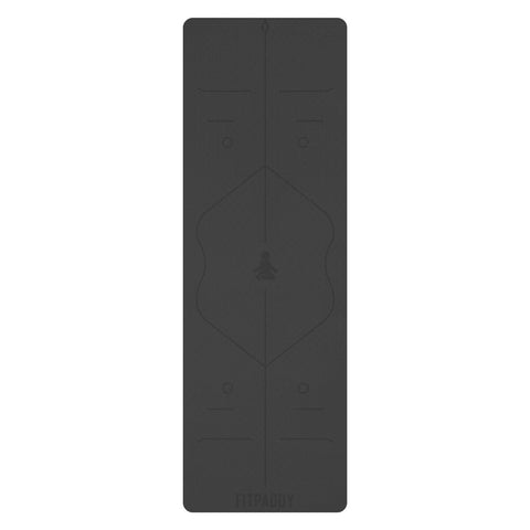 Yoga Mat Fitpaddy Black