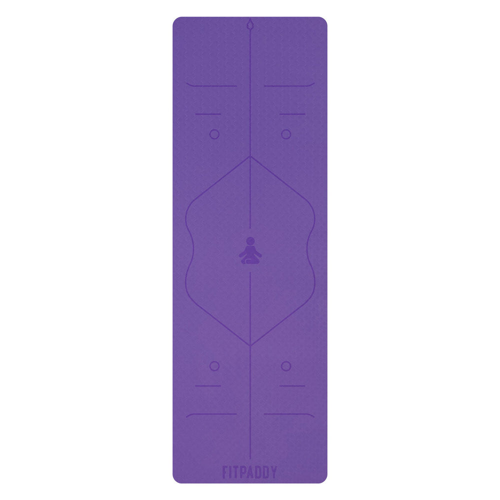 Tappetino di Yoga Fitpaddy Lilla