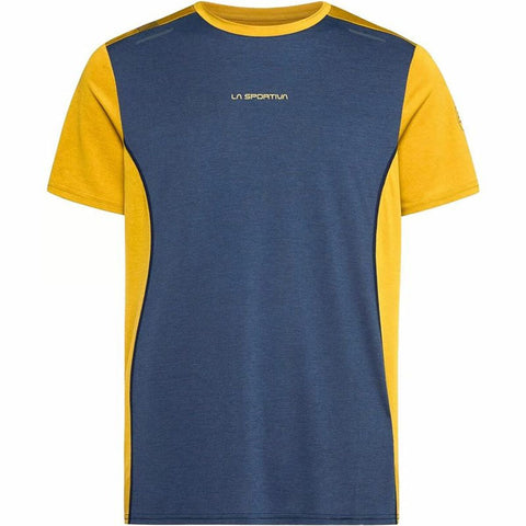 Maglia a Maniche Corte Uomo La Sportiva Tracer Azzurro