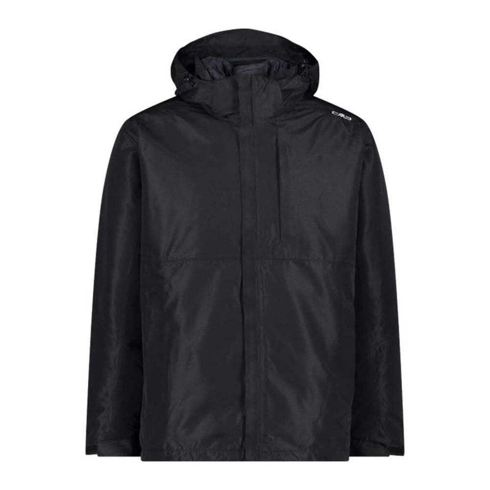 Giacca Sportiva da Uomo Campagnolo Zip Hood Detachable Inn Nero