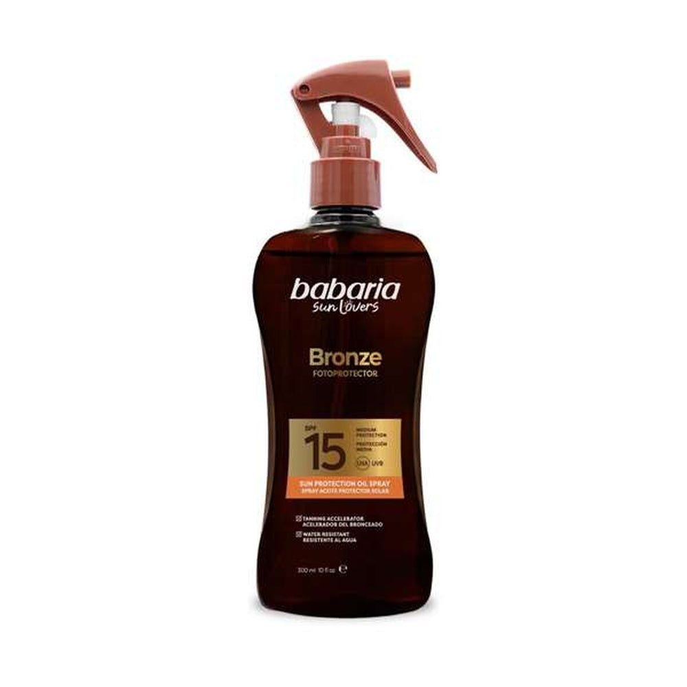 Aceite Protector Babaria 300 ml Spf 15