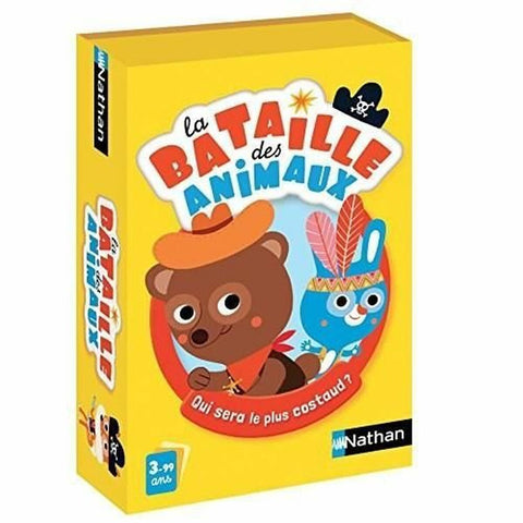Carte da Gioco Nathan La Batille des animaux