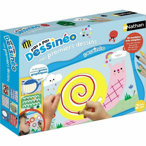 Gioco Educativo Nathan Drawn First Drawings