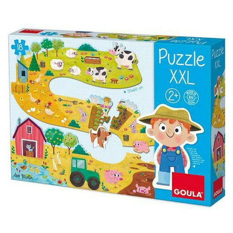 Puzzle Baby Fattoria XXL Goula 53176 (17 pcs)