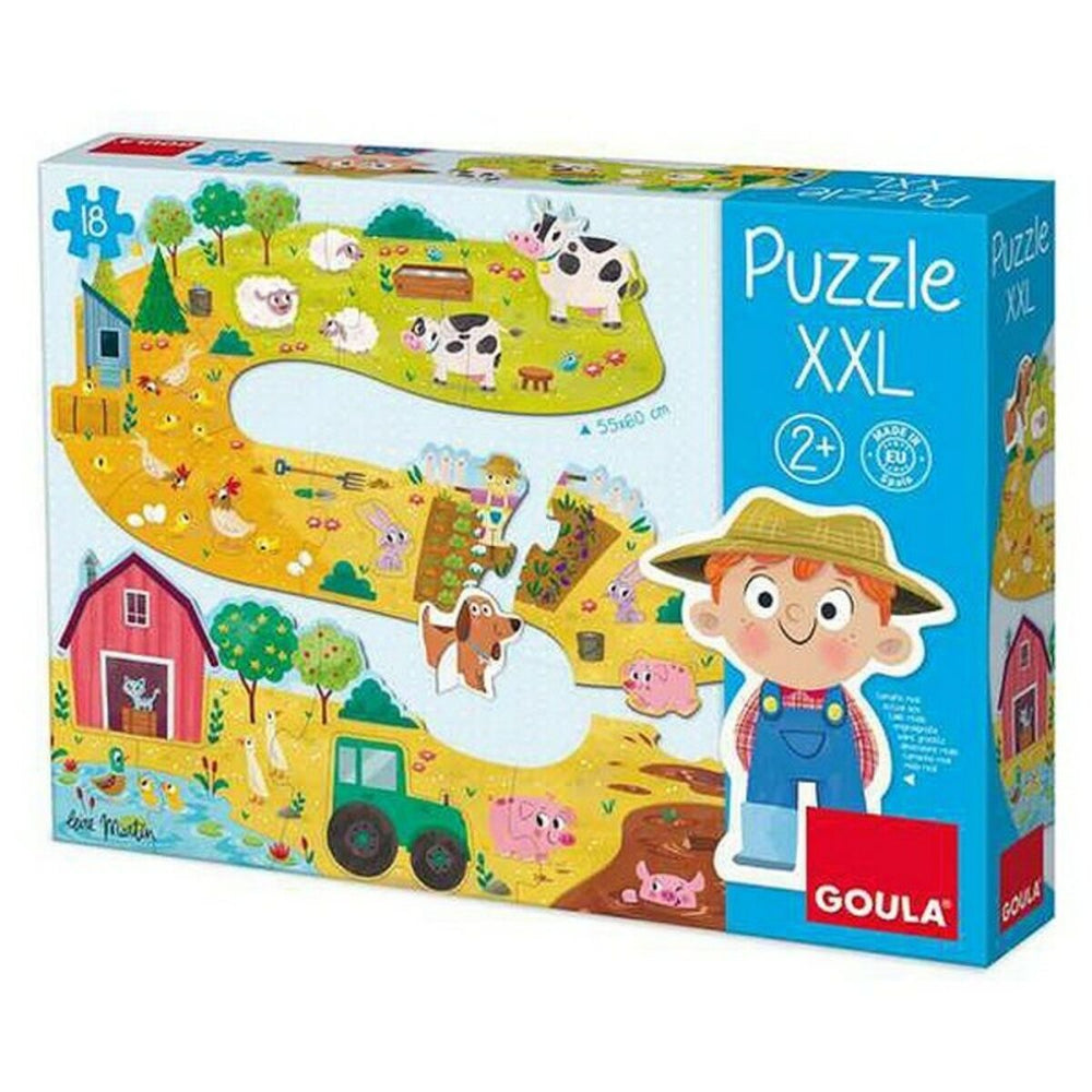 Puzzle Baby Granja XXL Goula 53176 (17 pcs)