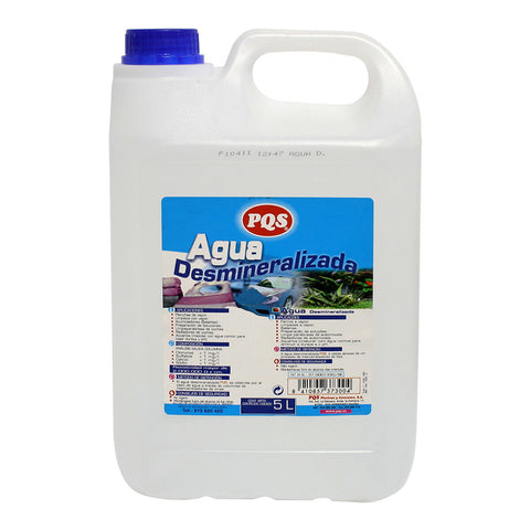 Agua desmineralizada PQS 5 L Garrafa