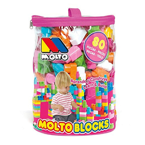 Set di Costruzioni Moltó 13461 80 Pezzi