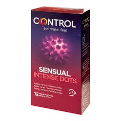 Preservativi Intense Dots Control 12 Pezzi