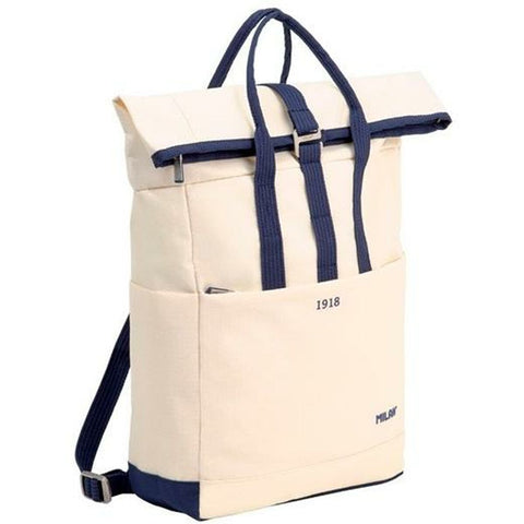 Casual Backpack Milan Serie1918 Beige 10 L 42 x 29 x 11 cm