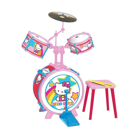 Batería Musical Hello Kitty   Plástico
