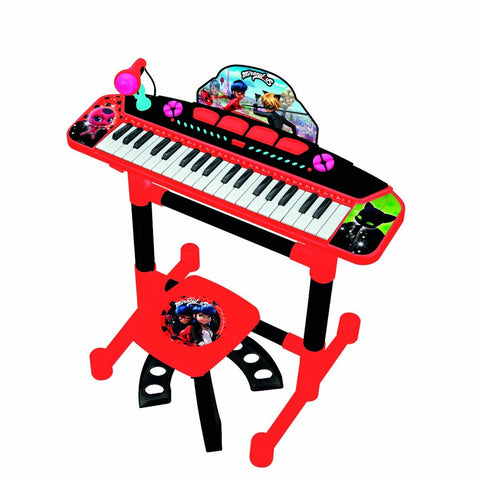 Piano Electrónico Lady Bug Rojo