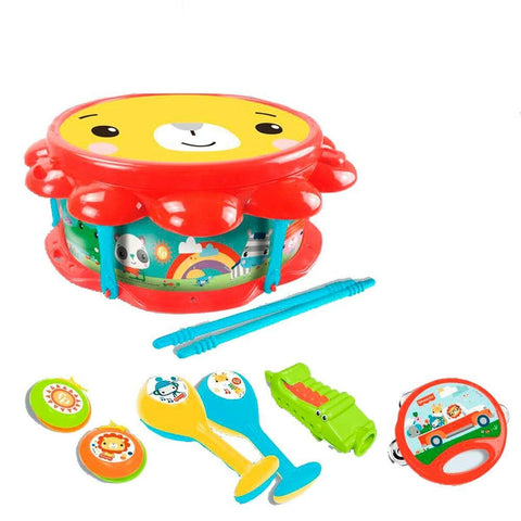 Set musical Fisher-Price Plástico Animales