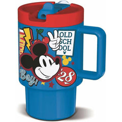 Tazza Thermos con Coperchio Mickey Mouse True Champions 530 ml