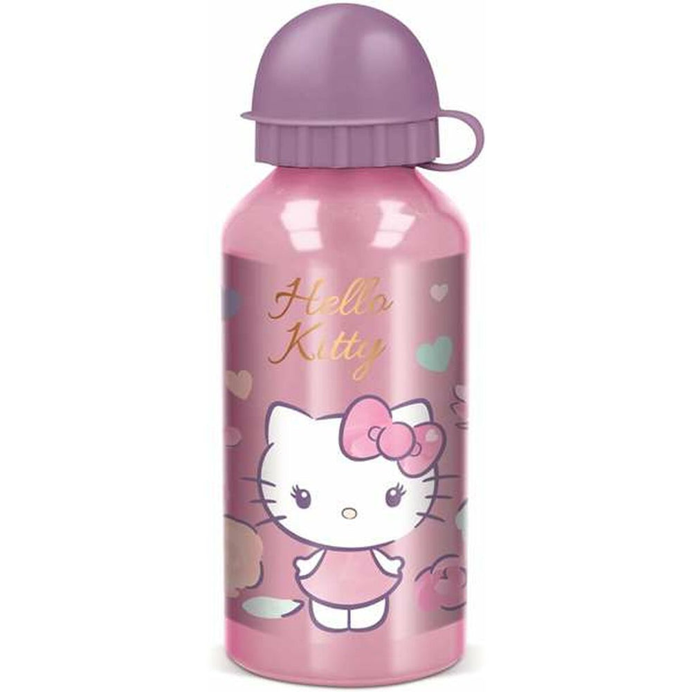 Bottiglia d'acqua Hello Kitty Alluminio 400 ml