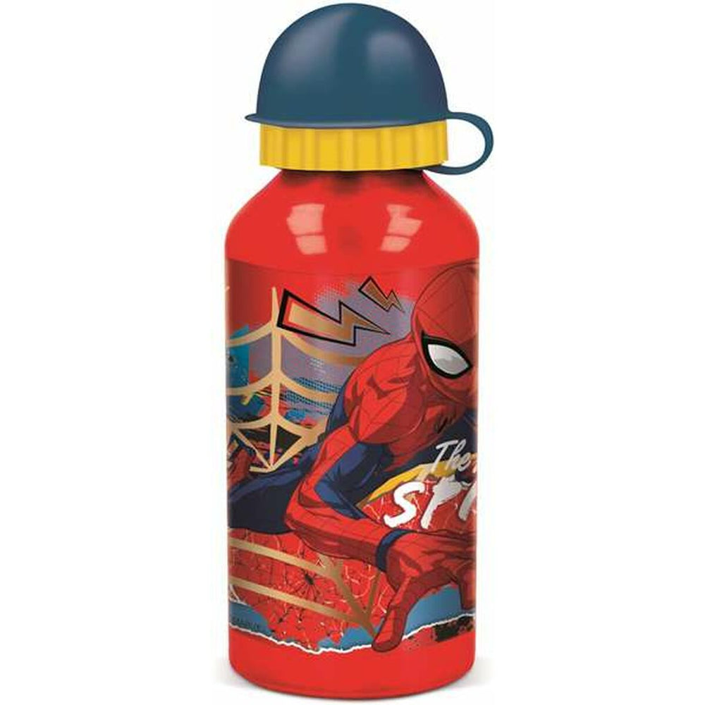 Bottiglia d'acqua Spider-Man Moving Target Alluminio 400 ml