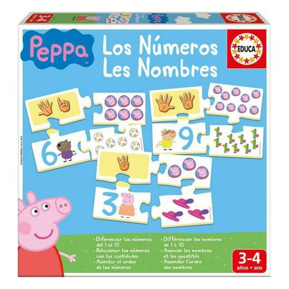 Gioco Educativo Educa PEPPA PIG 23 x 5 x 23 cm