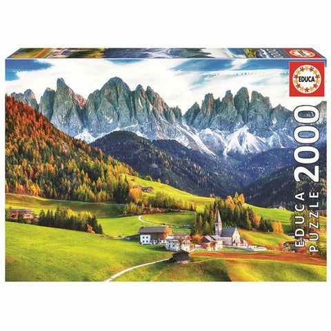 Puzzle Educa Autumn in the Dolomites 2000 Pezzi