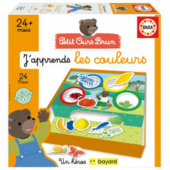 Juego Educativo Educa J´apprends les couleurs (FR)