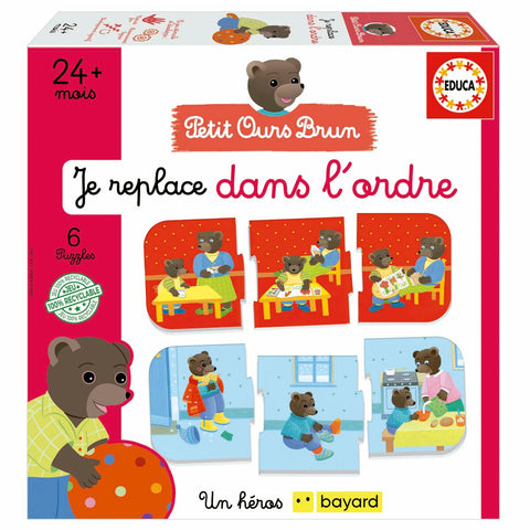 Gioco Educativo Educa Je replace dans l´ordre (FR)