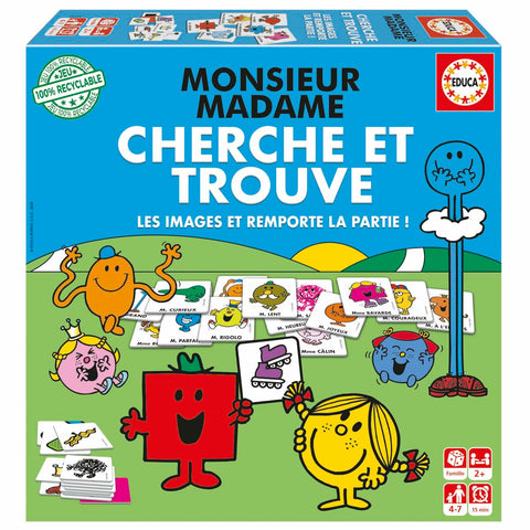 Educational Game Educa Mr. Men and Women