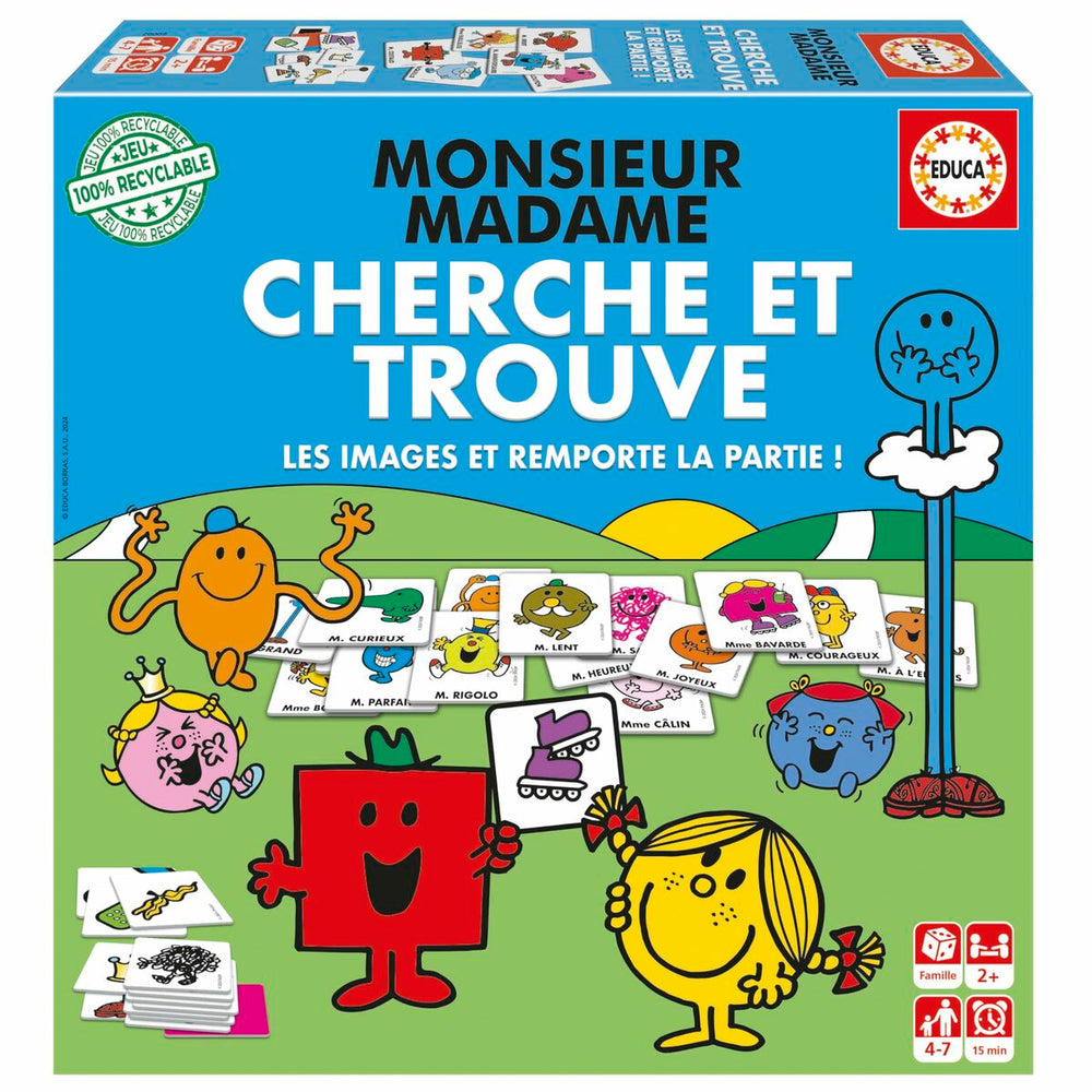 Gioco Educativo Educa Mr. Men and Women