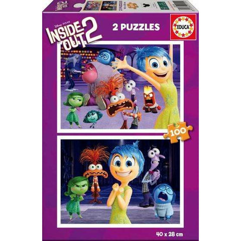 Puzzle Educa Inside Out 2 2 x 100 Pieces