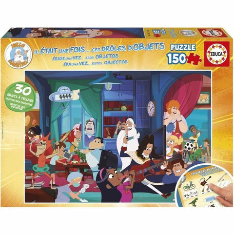 Puzzle Educa Érase una vez... Estos divertidos objetos 150 Pezzi