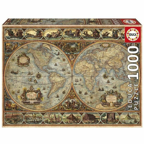Puzzle Educa Orbis Terrarum 1000 Pezzi