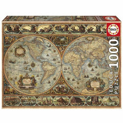Puzzle Educa Orbis Terrarum 1000 Pezzi