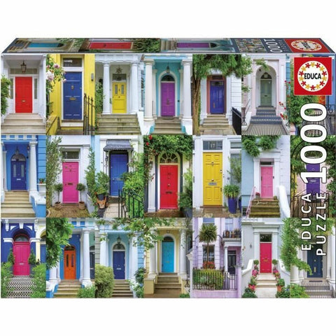 Puzzle Educa Puertas de Notting Hill 1000 Pezzi