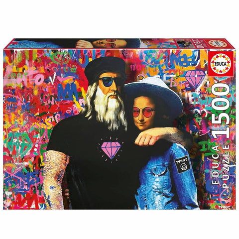 Puzzle Educa Leo y Lisa 1500 Pezzi