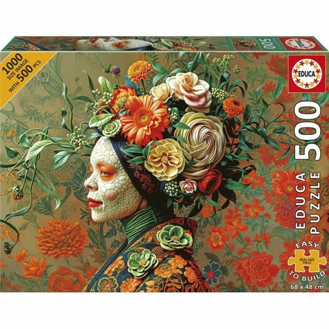 Puzzle Educa Lagarto Reina 500 Pezzi