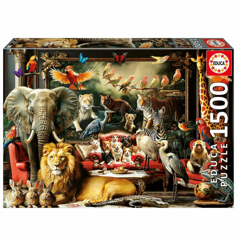 Puzzle Educa La Mansión de los Animales 1500 Pieces