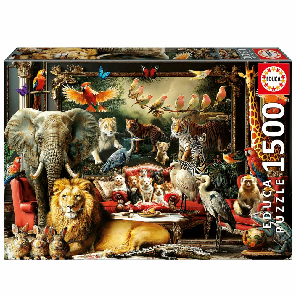 Puzzle Educa La Mansión de los Animales 1500 Pezzi