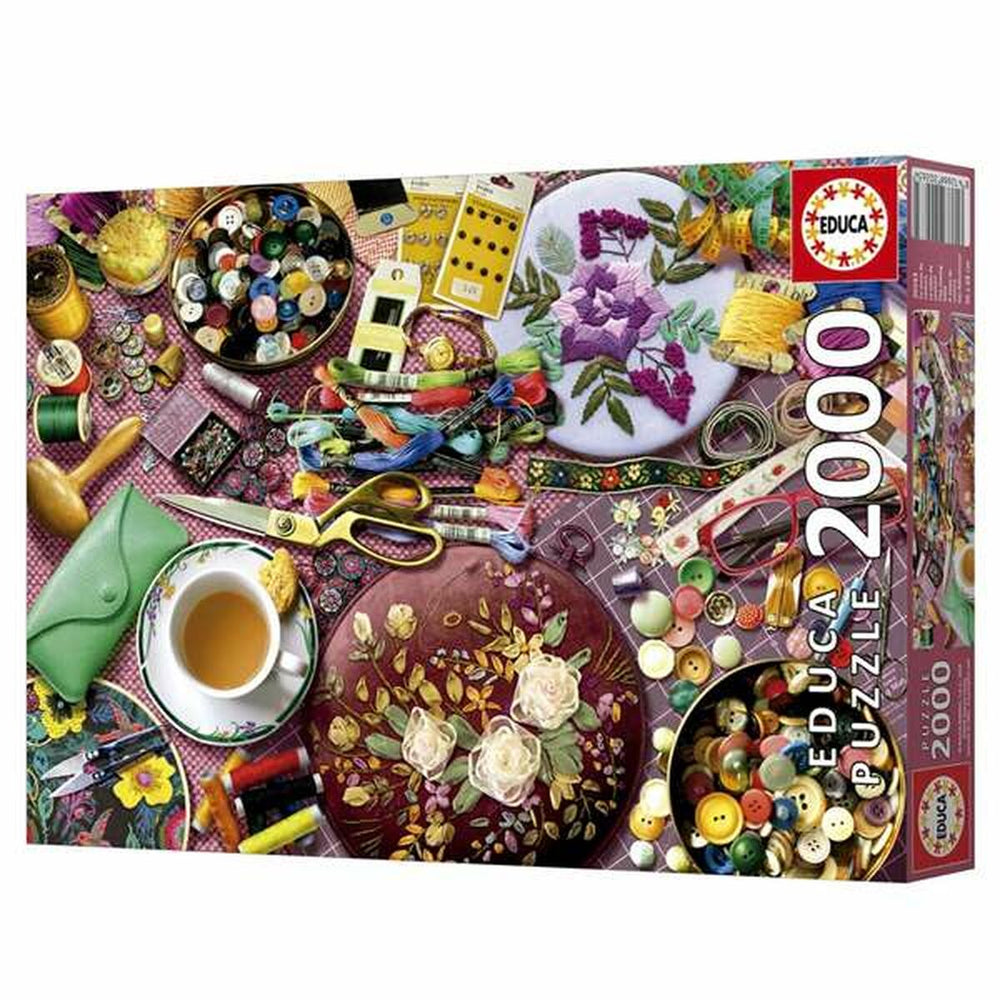 Puzzle Educa The Sewing Table 2000 Pezzi