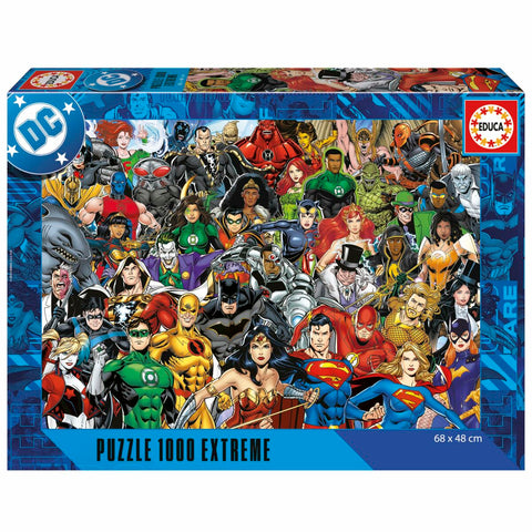 Puzzle Educa Liga de la Justicia DC Comics 1000 Pezzi