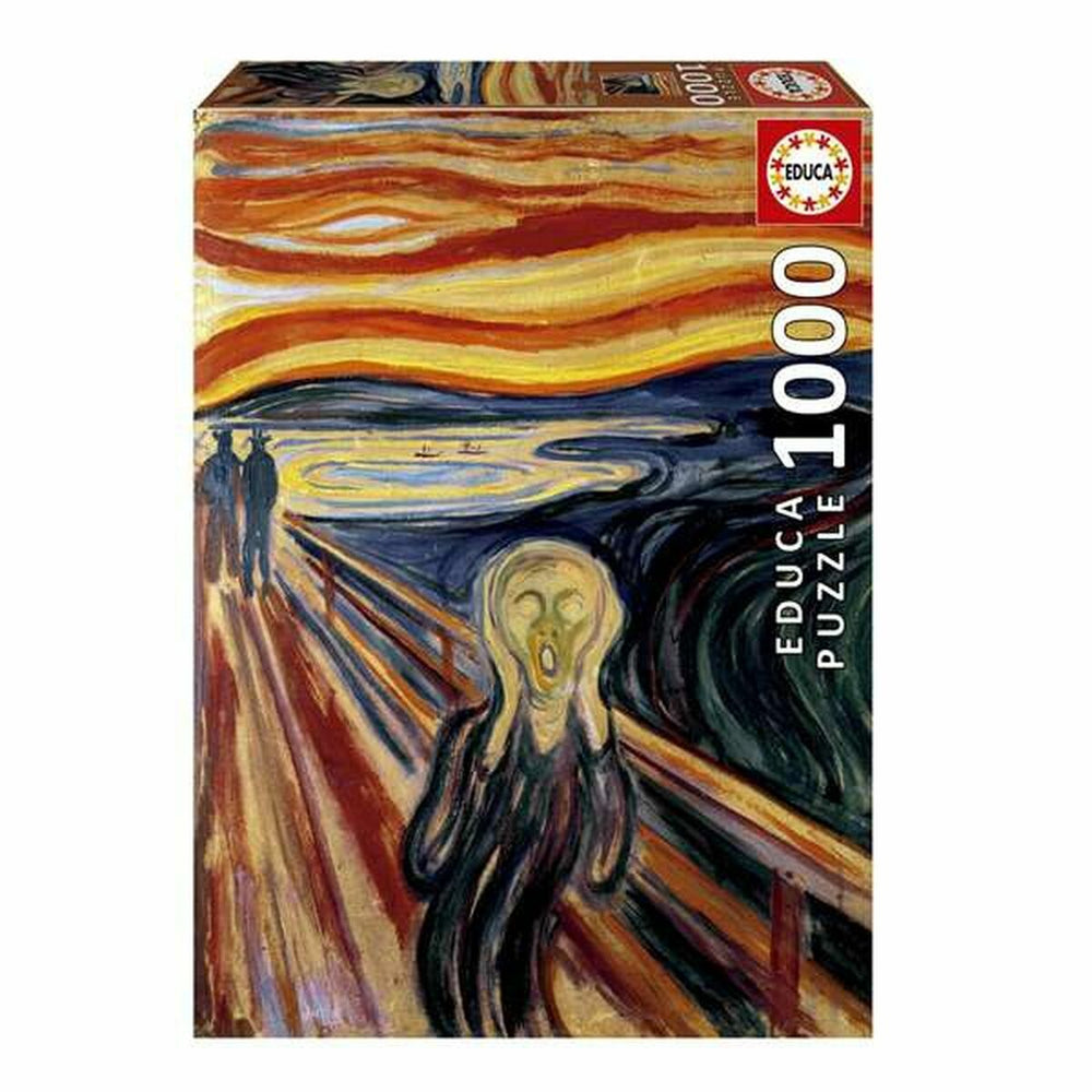 Puzzle Educa 20308 The Scream, Edvard Munch 1000 Pezzi