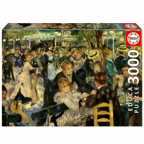 Puzzle Educa Baile en el Moulin De La Galette 3000 Pezzi