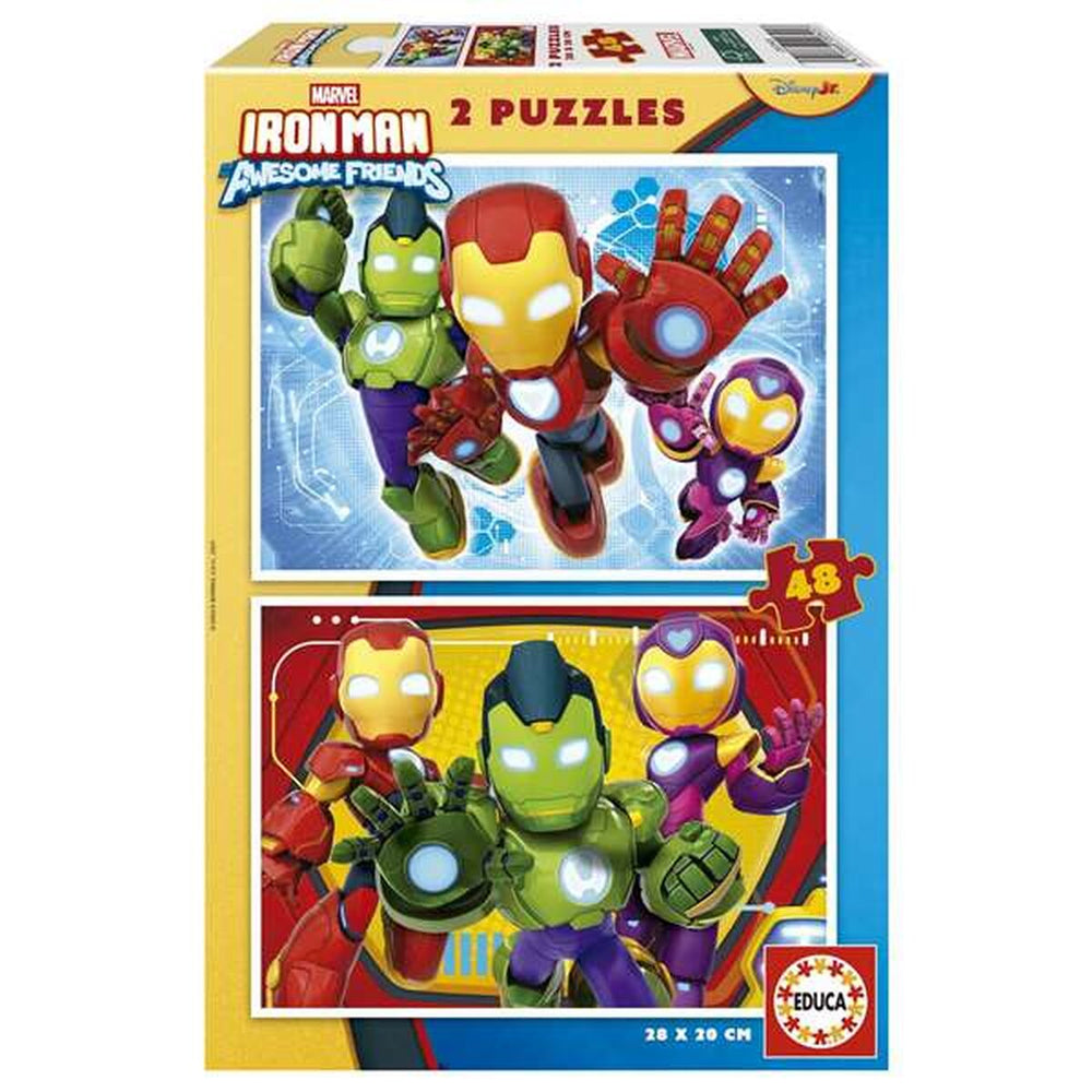 Puzzle Educa  Iron Man & His Awsome Friends 48 Pezzi