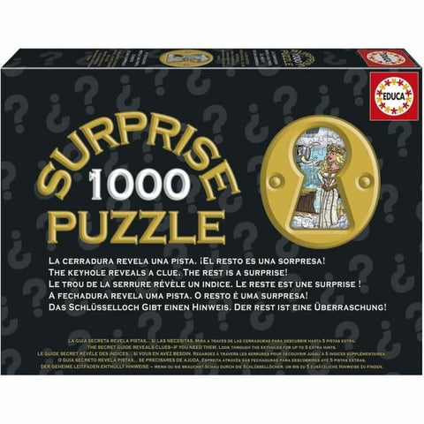 Puzzle Educa MESA REDONDA DE CABALLEROS 1000 Pezzi
