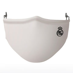Mascherina Igienica in Stoffa Riutilizzabile Real Madrid C.F. SF430915 Bianco