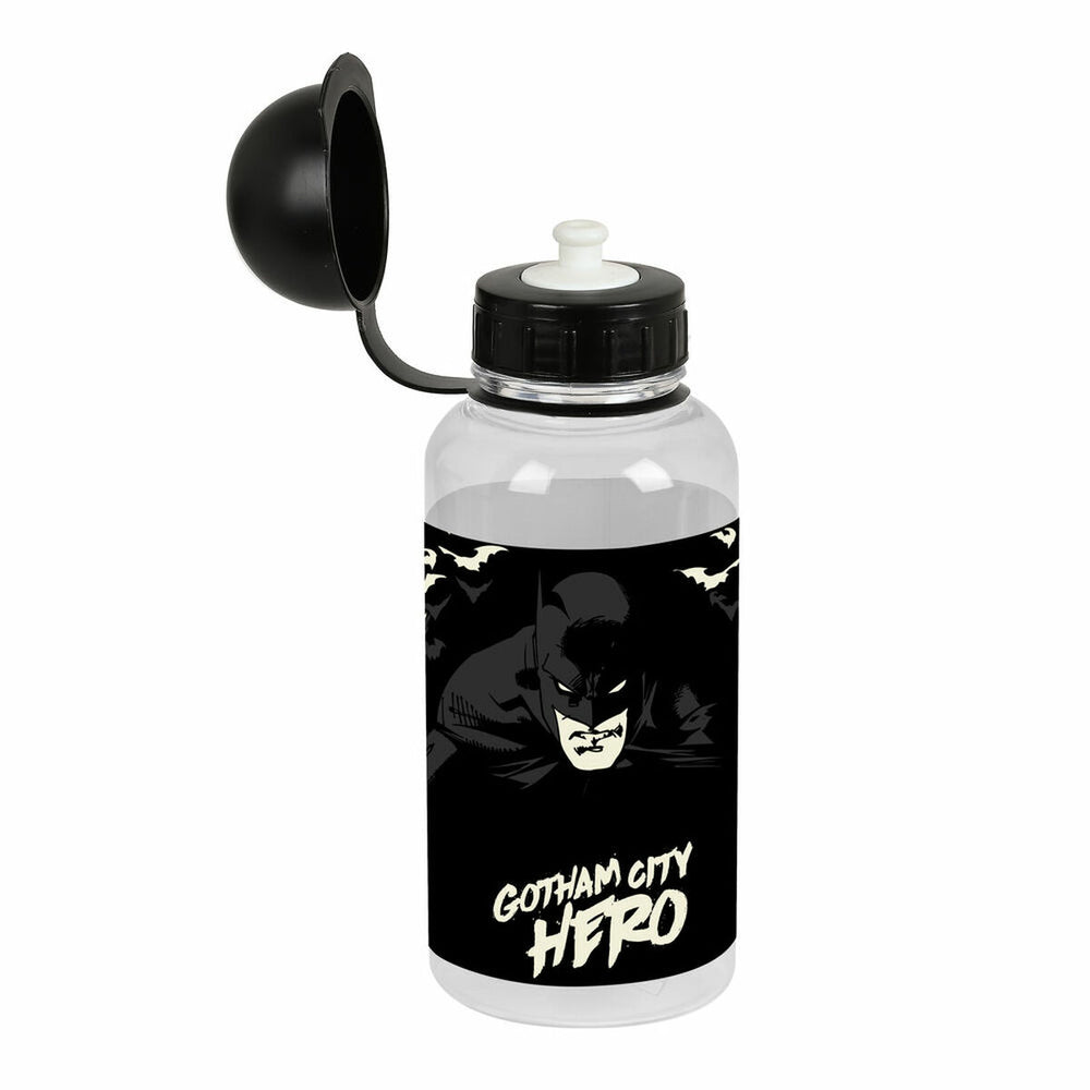 Bottiglia d'acqua Batman Hero Nero PVC 500 ml