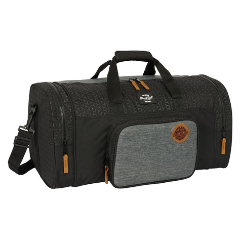 Borsa da Palestra BlackFit8 Old school Nero Grigio 55 x 26 x 27 cm
