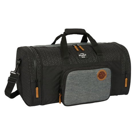 Borsa da Palestra BlackFit8 Old school Nero Grigio 55 x 26 x 27 cm