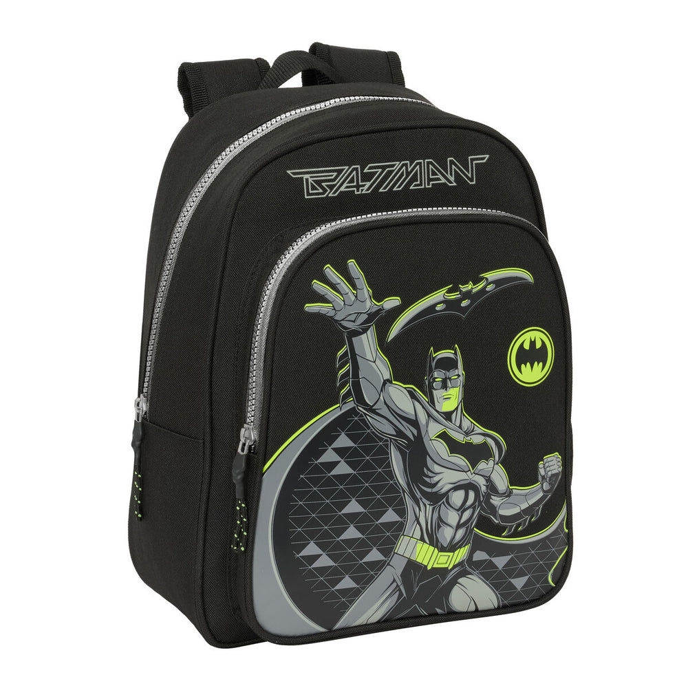 Zaino Scuola Batman Game over Nero 27 x 33 x 10 cm
