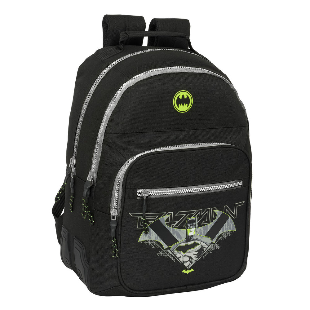 Zaino Scuola Batman Game over Nero 32 x 42 x 15 cm