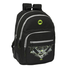 Zaino Scuola Batman Game over Nero 32 x 42 x 15 cm