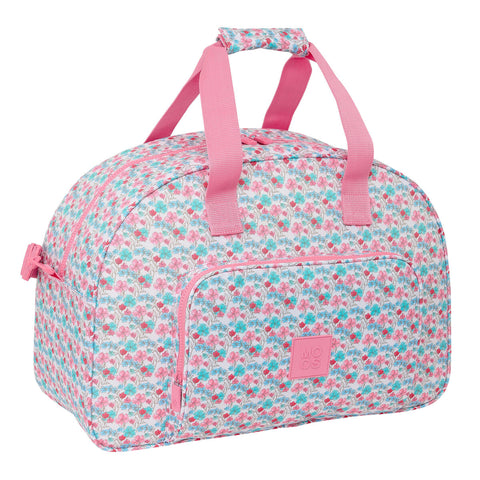 Borsa da Palestra Moos Flores 48 x 33 x 21 cm
